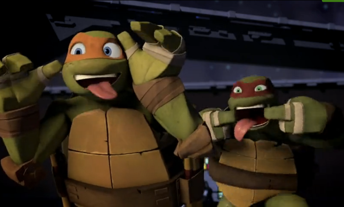 Teenage Mutant Ninja Turtle Michelangelo Super Figure Collection 1:10 Scale  Figurine, image size:1200x722