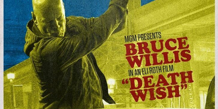 Death Wish poster with Bruce Willis