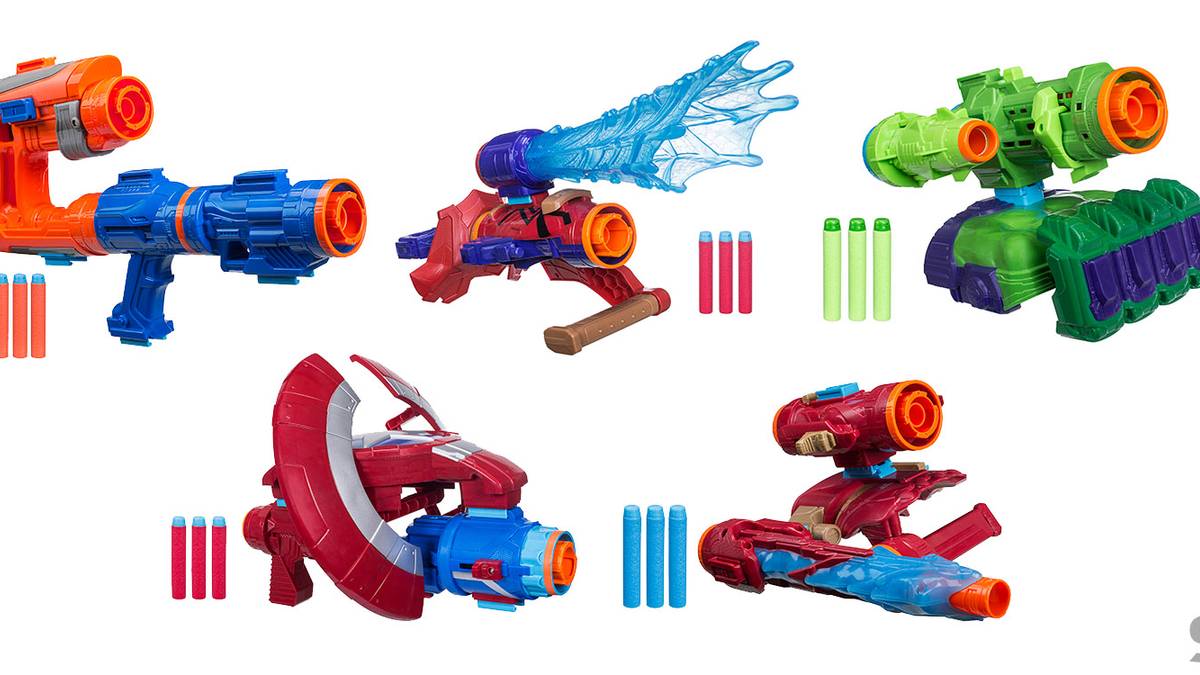 中古】Marvel Avengers: Infinity War Nerf Star-Lord Assembler Gear