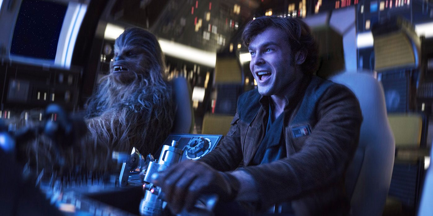 Han Solo and Chewbacca