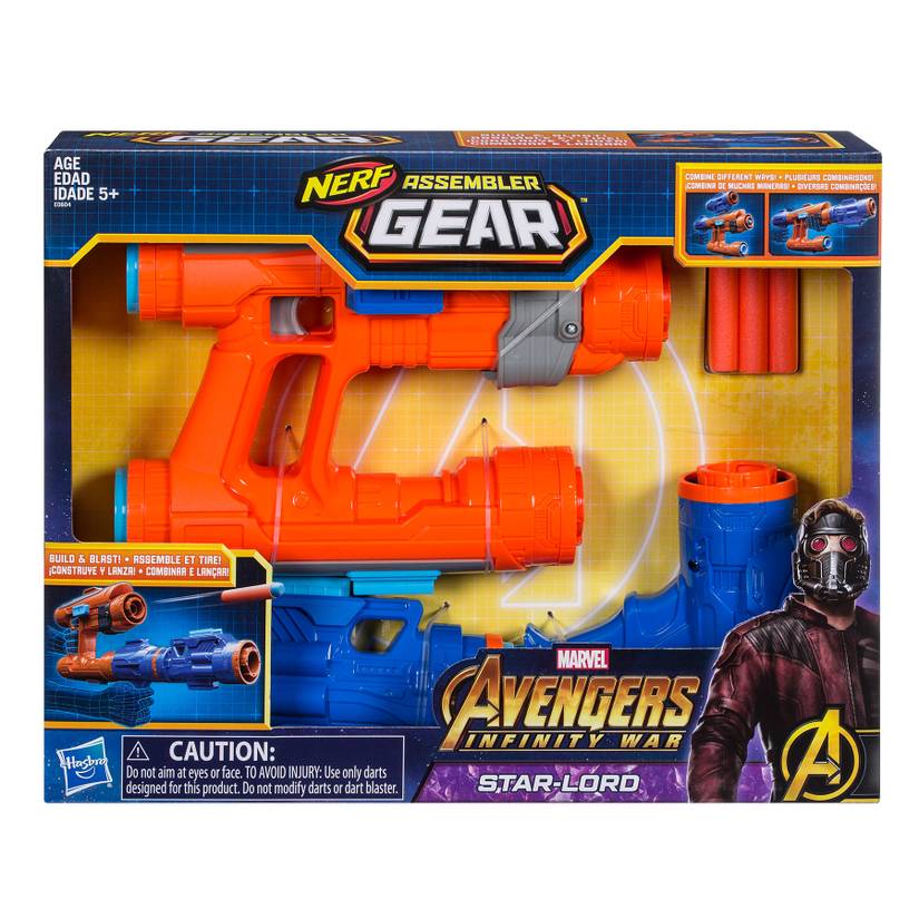 Captain America Civil War - Armure mécanique Iron Man - Nerf Assembler Gear - Price & Rarity Captain America Civil War - Armure mécanique Iron Man - Nerf Assembler Gear - Price & Rarity