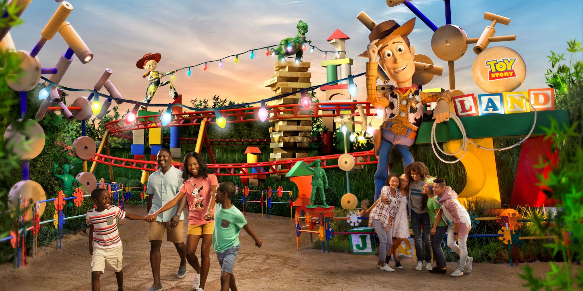 toy story attractions at disney world