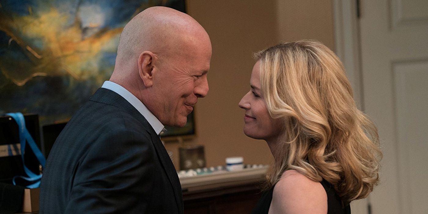 Bruce Willis and Elisabeth Shue in Death Wish
