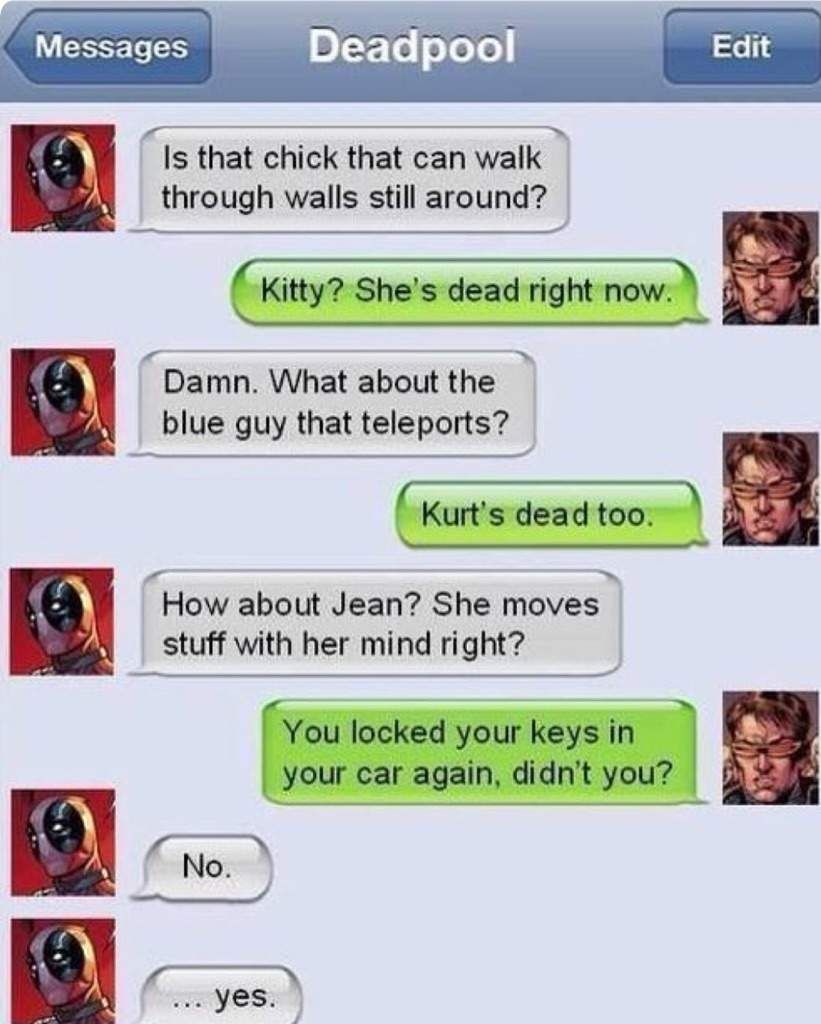 15 Hilarious Deadpool Vs XMen Memes