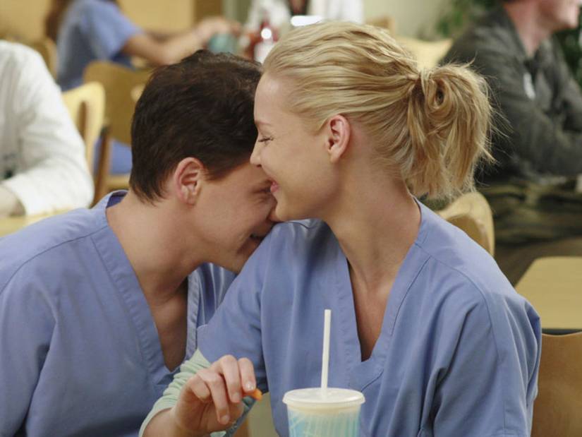 George and Izzie Greys Anatomy