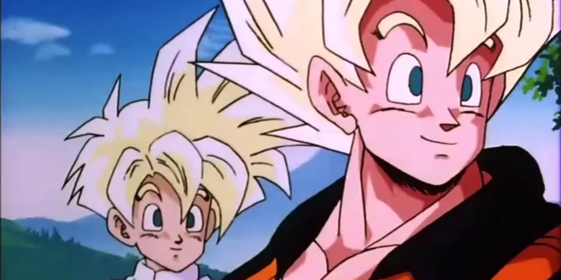 Goku e Gohan rilassati nelle forme Full Power