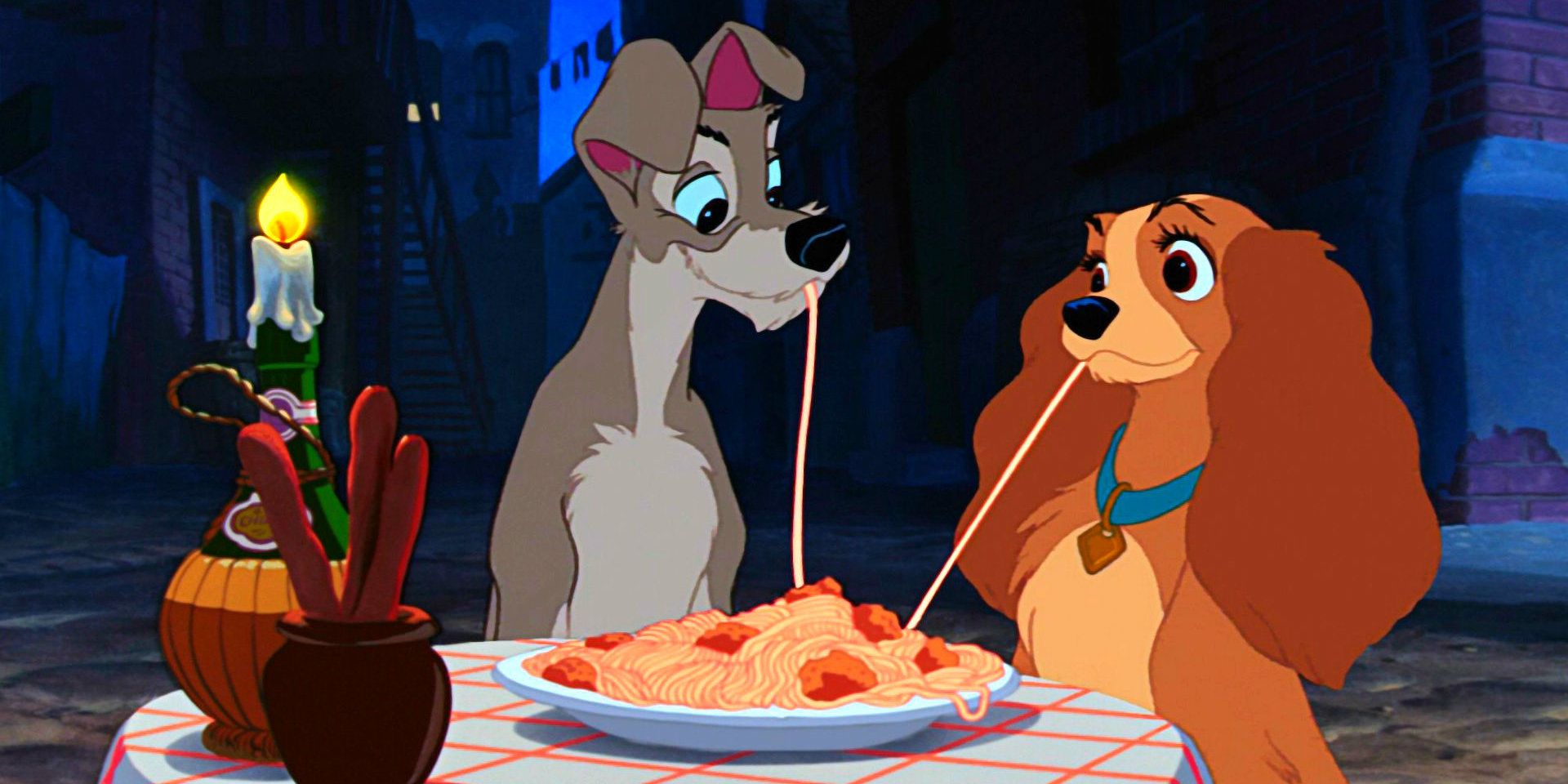 Lady and the Tramp animated