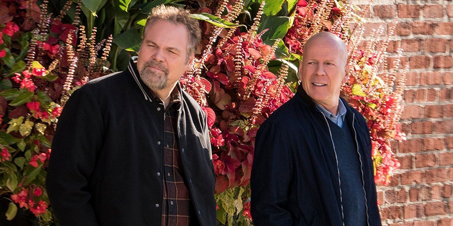 Vincent D'Onofrio and Bruce Willis in Death Wish