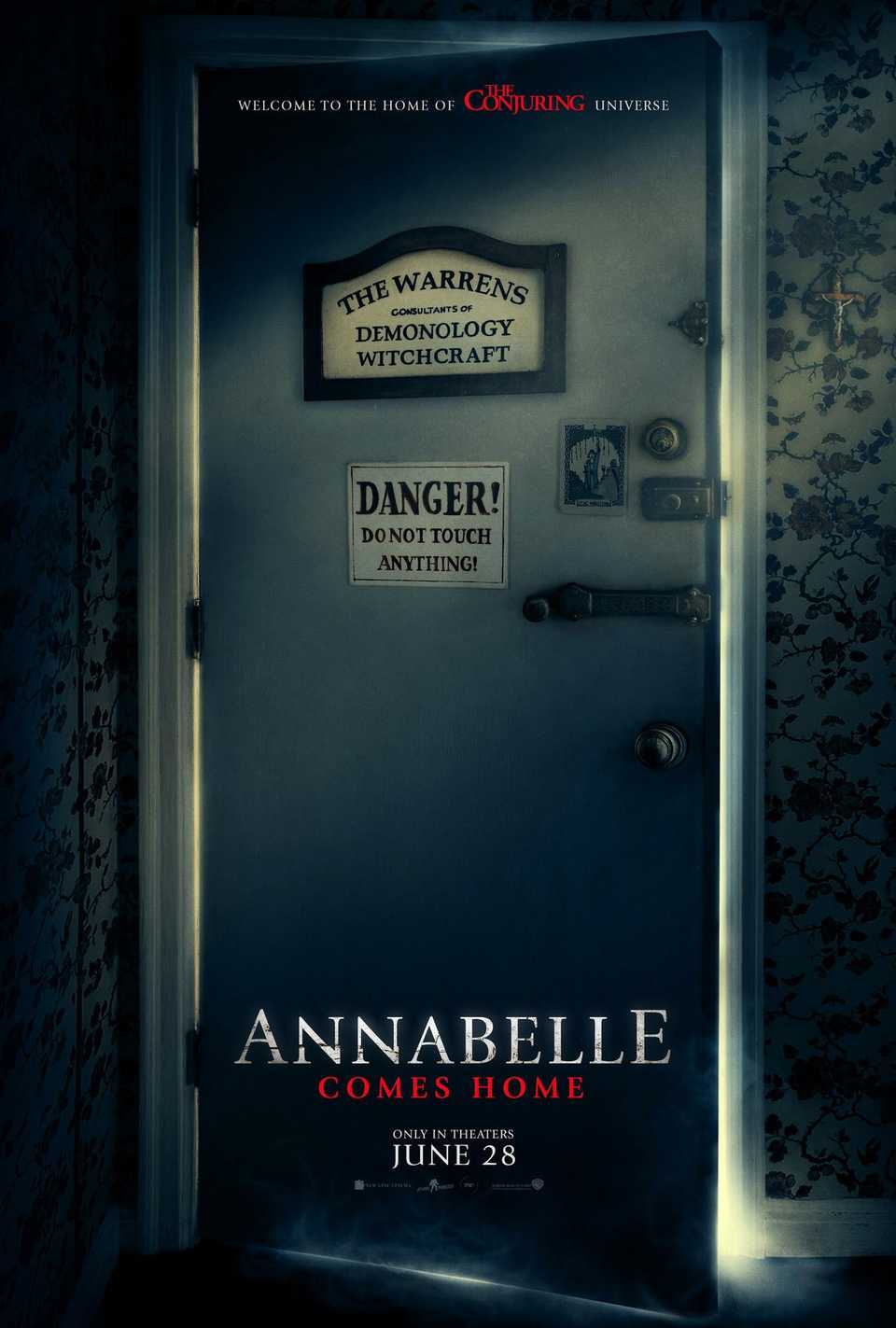 Annabelle returns to the house displays
