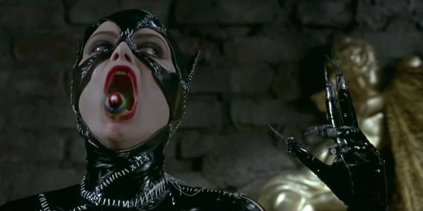 Batman Returns - Catwoman with a bird in her mouth