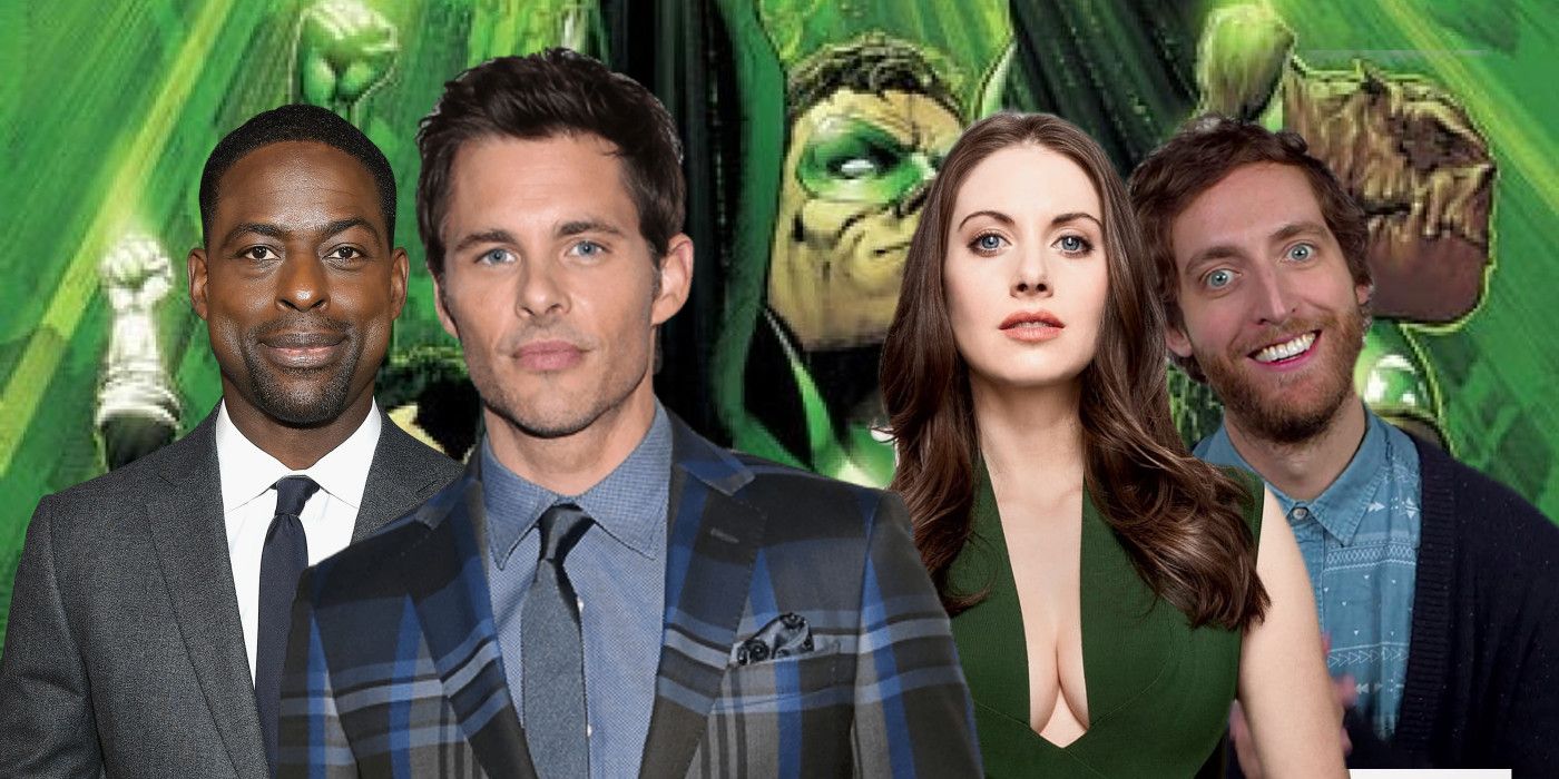 Green Lantern Corps DCEU Casting James Marsden Sterling K Brown Allison Brie Thomas Middleditch