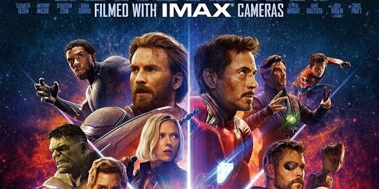 レア　アベンジャーズ インフィニティウォー IMAX ポスター　MCU マーベル Avengers: Infinity War Gets An IMAX Poster
