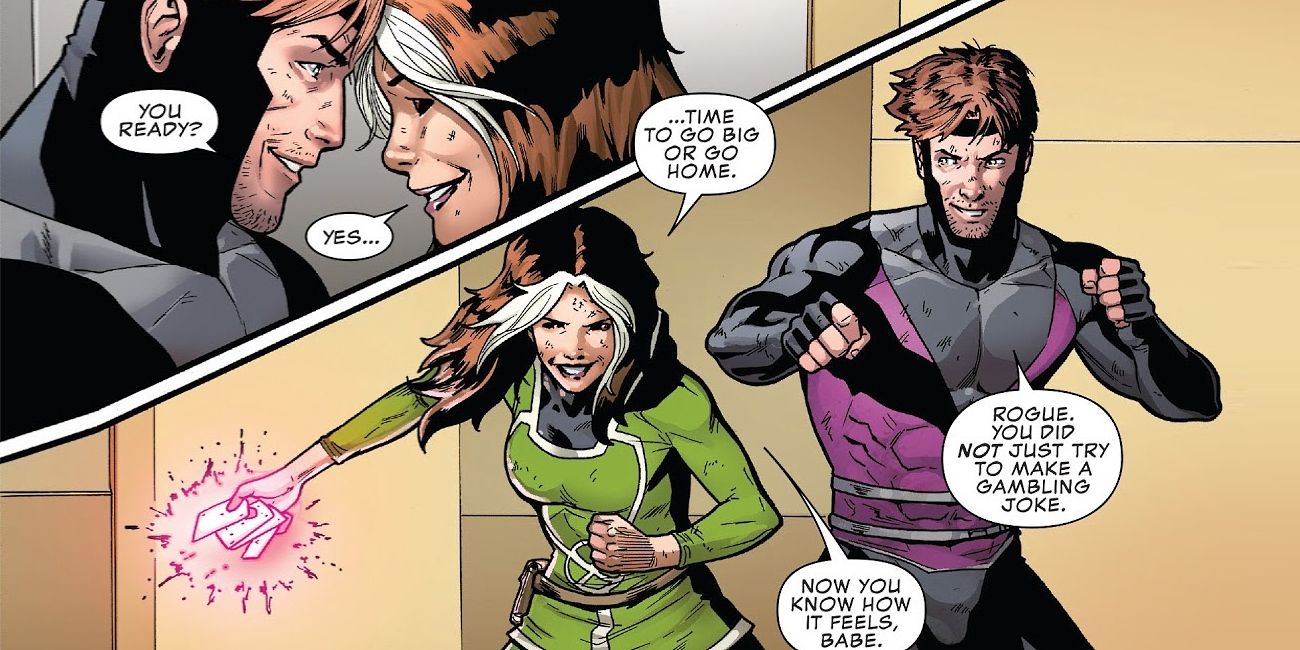 X-Men's Rogue &amp; Gambit Are Officially Back Together | Screen Rant