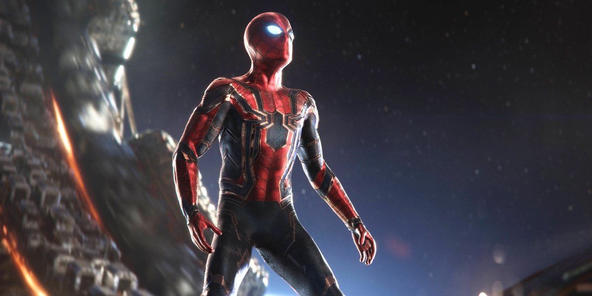 Spider-Man in "Avengers: Infinity War"