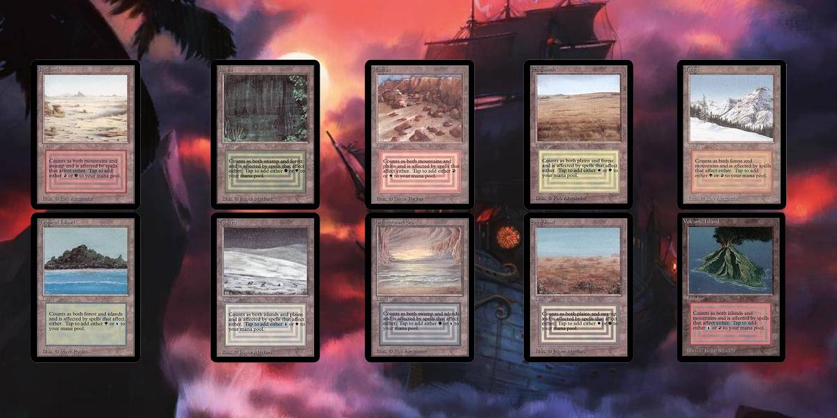 Magic: The Gathering Reprints Fetch Lands...But They're Still Super Expensive Magic: The Gathering Reprints Fetch Lands...But They're Still Super Expensive