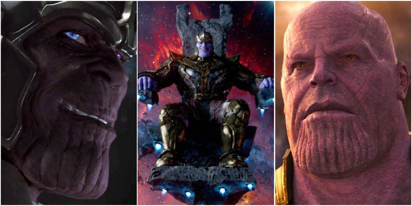Thanos in Avengers, Guardians of the Galaxy, and Infinity War
