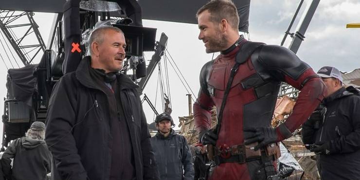 regissören Tim Miller och Ryan Reynolds - Deadpool 2