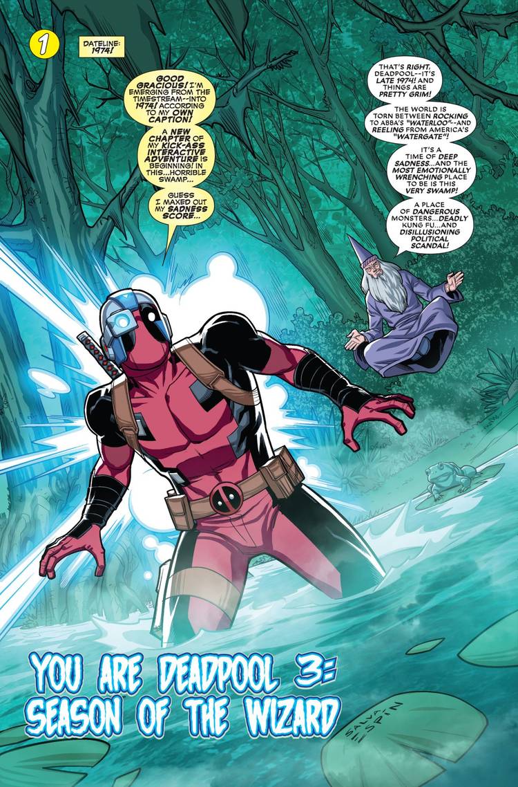 Marvel's 'You Are Deadpool' Turns a Comic Into an RPG