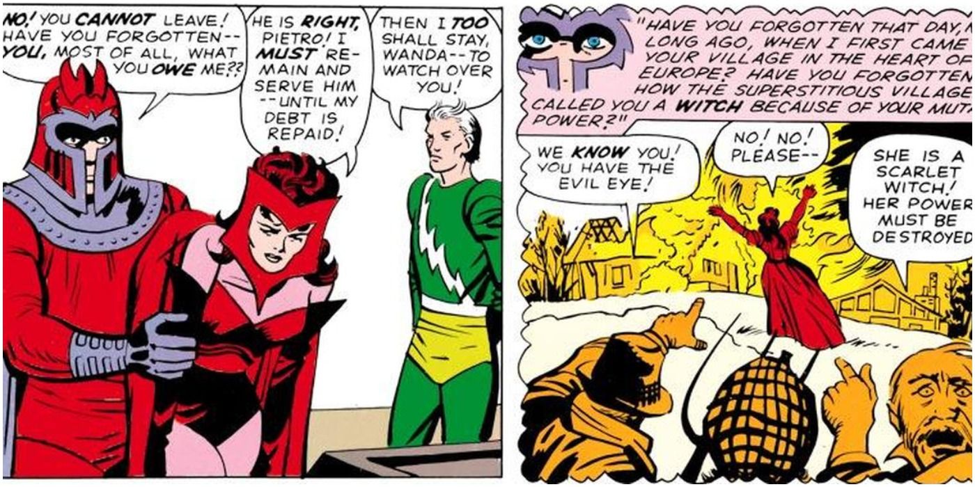 Retcon Roulette: A History Of The Scarlet Witch And Quicksilver's Parentage  – The Comic Vault