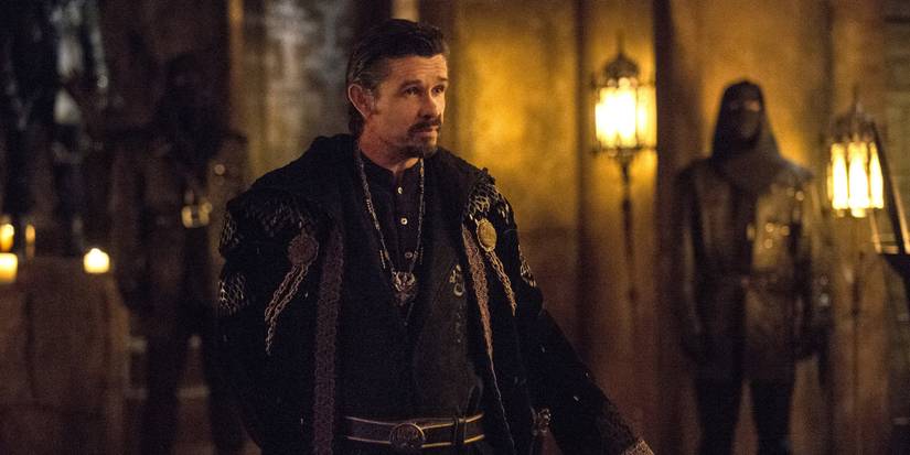 Ra's Al Ghul in regal attire in Arrow