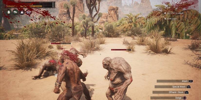 Enemies from Conan Exiles in focus