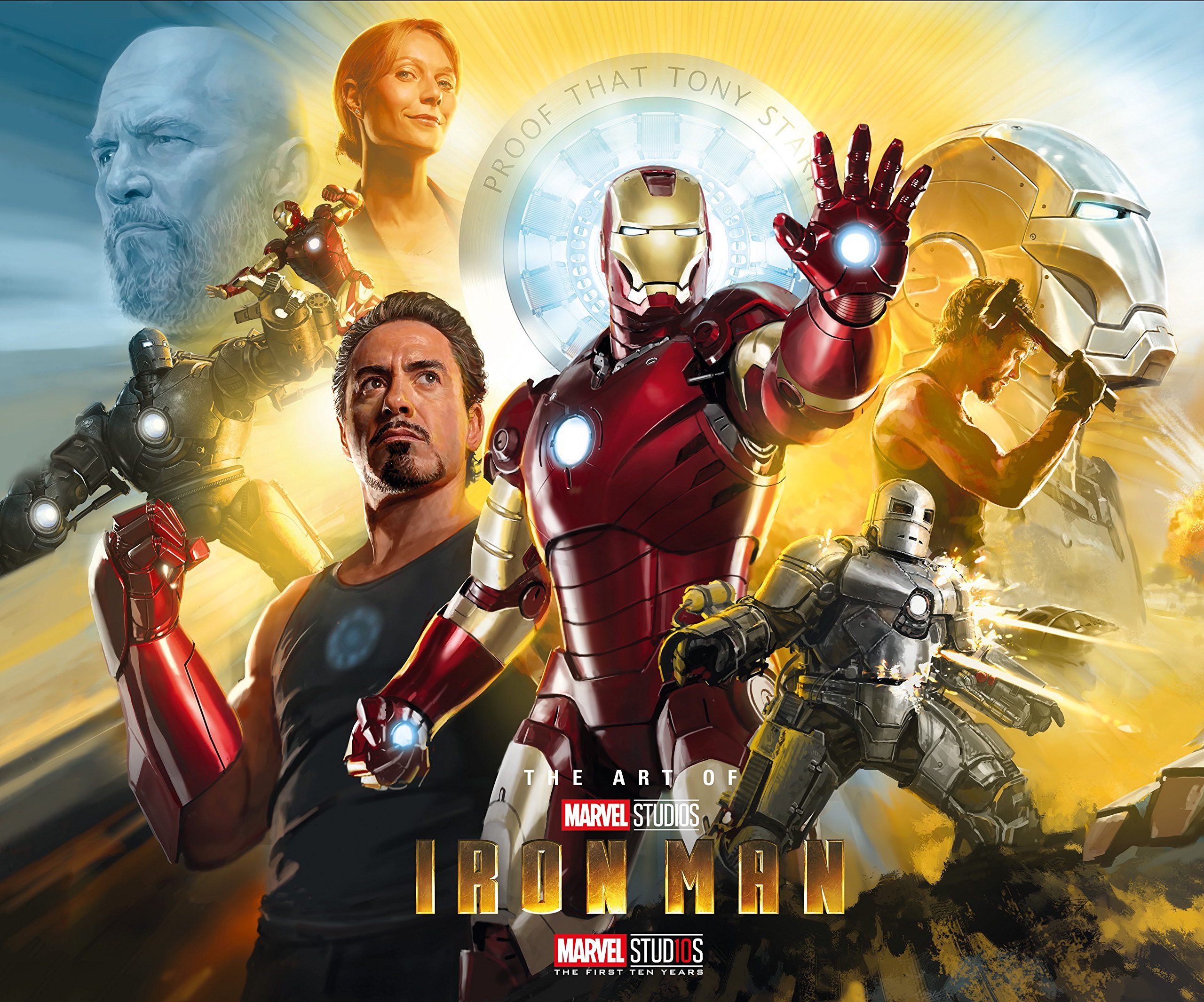 アート・デザイン・音楽 The Art of Iron Man (10th anniversary ) Art of Iron Man: 10th Anniversary Edition Book Gets Gorgeous Cover