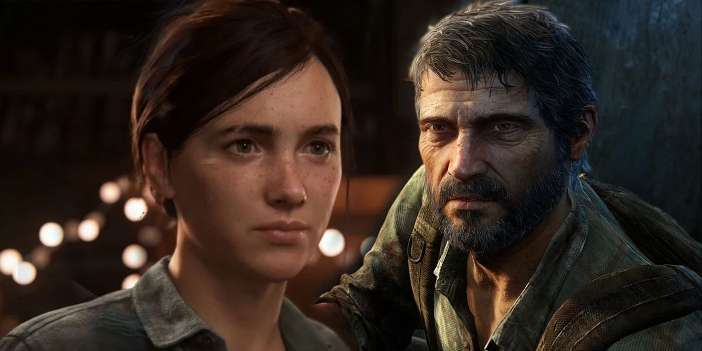 Ellie and Joel in The Last of Us Part II 