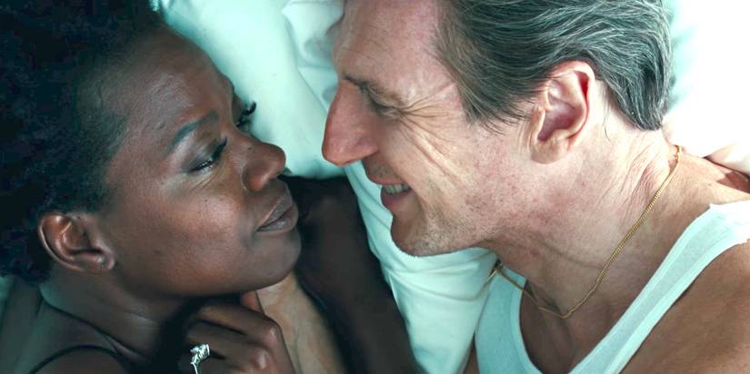 Viola Davis e Liam Neeson em As Viúvas (2018)