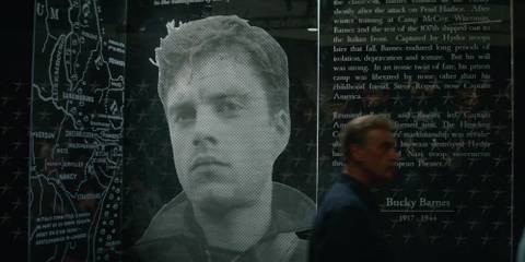 Bucky Barnes Smithsonian Memorial Exhibit The Winter Soldier