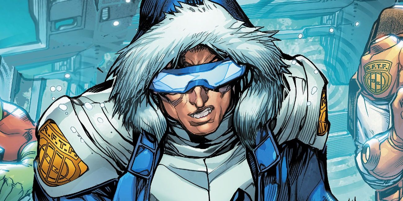 31 Comic Book Superheroes That Wear Blue or Are Blue: Captain Cold