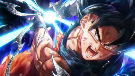 Dragon Ball Ultra Instinct Goku Kamehameha