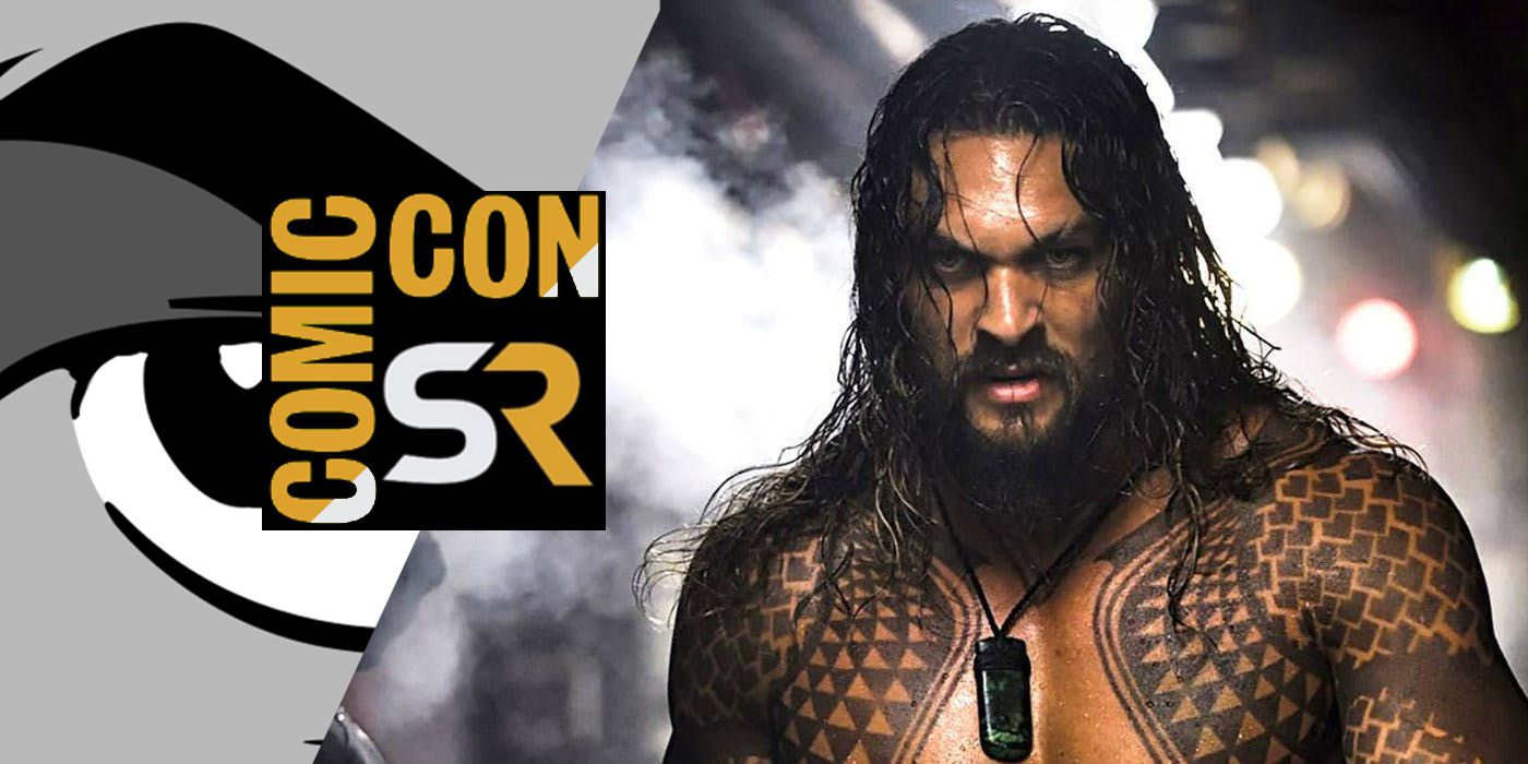 Jason Momoa Hypes Aquaman Trailer Release at Comic-Con