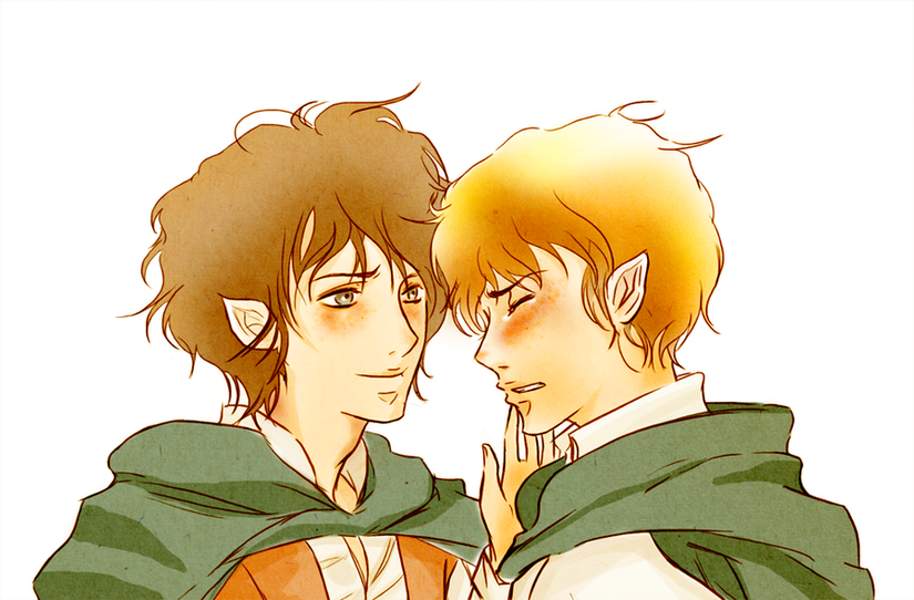 20 Crazy Fan Art Designs Of Unexpected Lord Of The Rings Couples