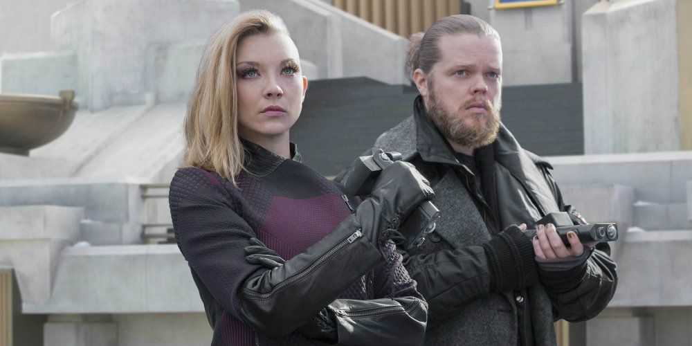 Natalie Dormer as Cressida Elden Henson as Pollux Hunger Games Mockingjay Part 2