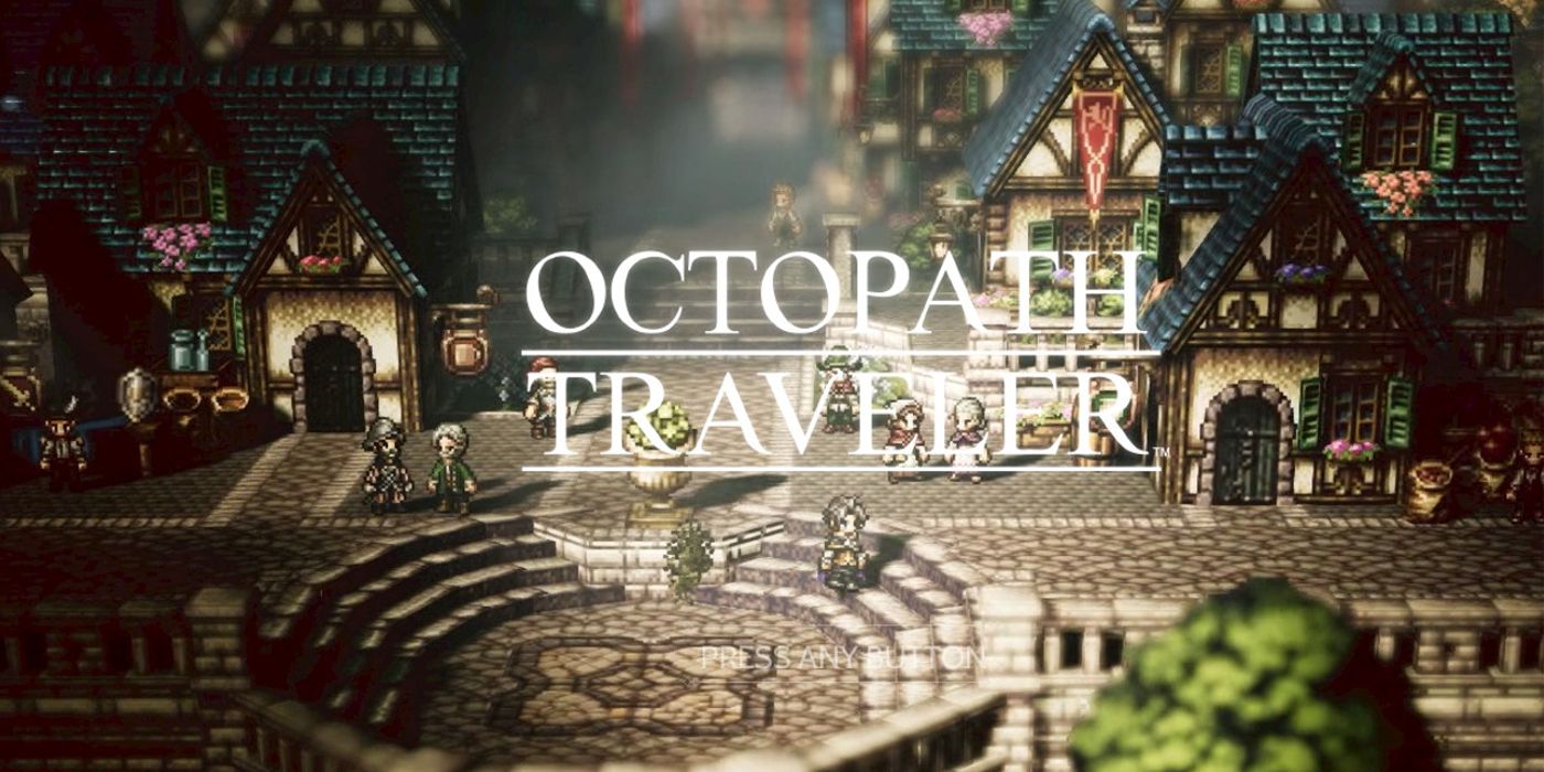 Octopath Traveler Title Screen