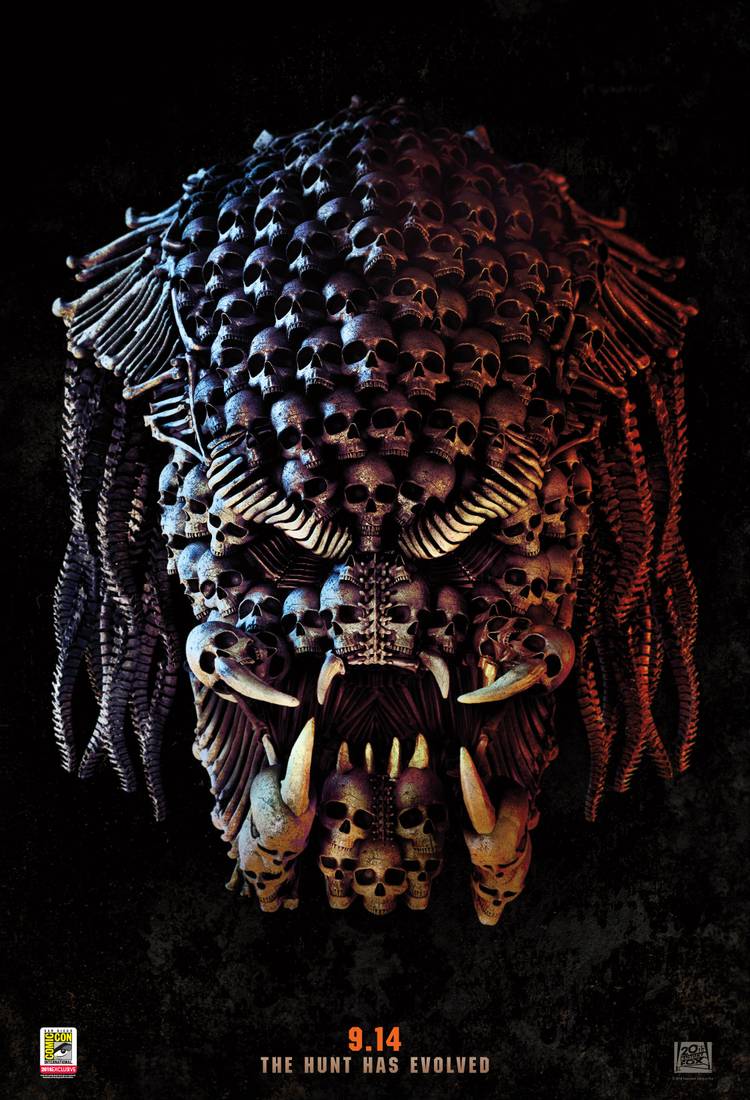 The Predator Comic-Con 2018 Footage Description & Poster