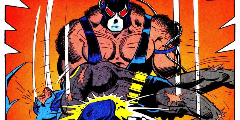 Bane Breaks Batman's Back Knightfall