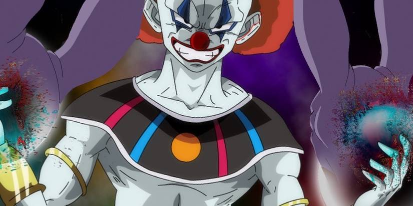 Belmod smiling wickedly in Dragon Ball Super