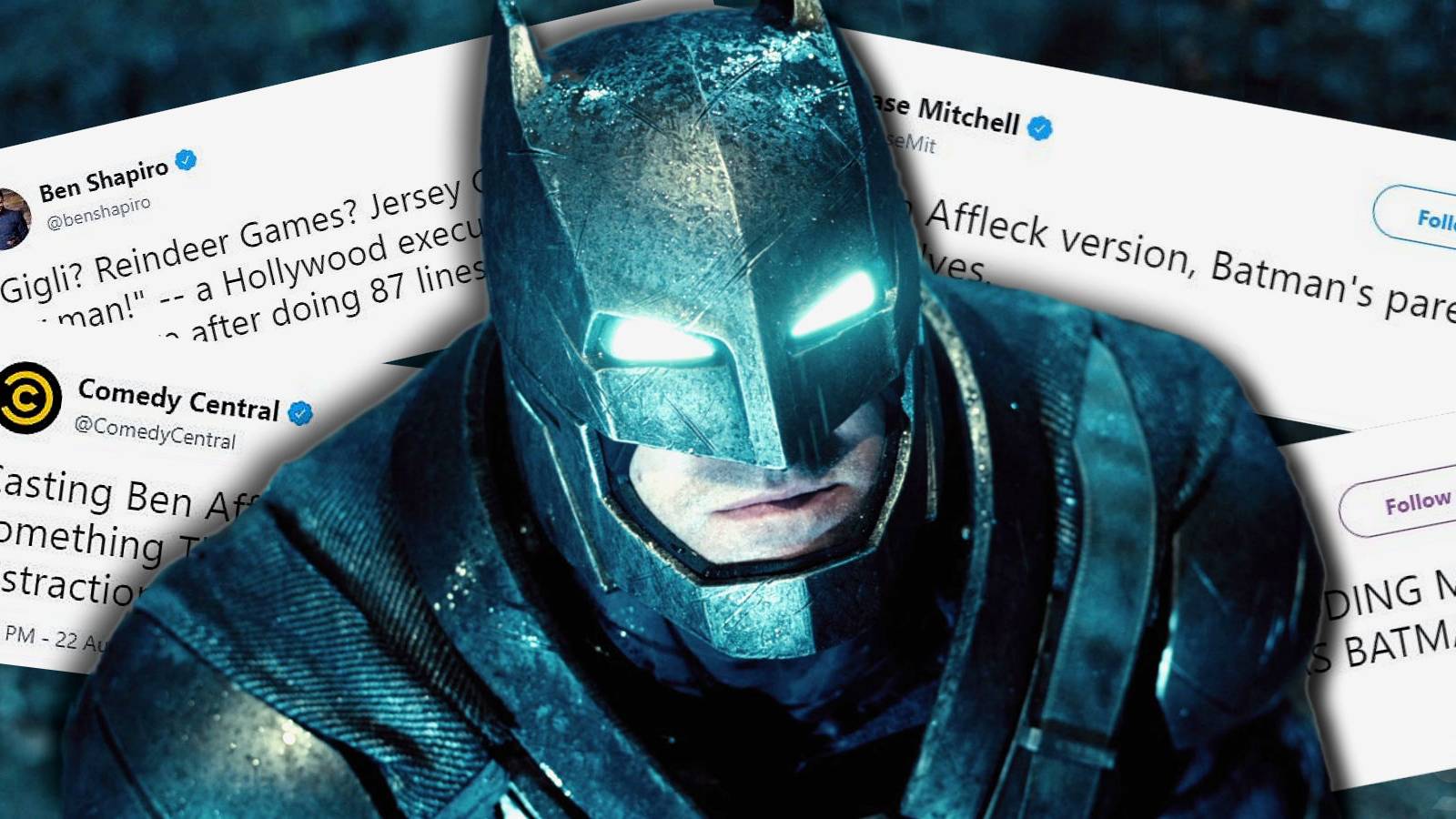 The Internet's Craziest Reactions To Batfleck, 5 Years Ago