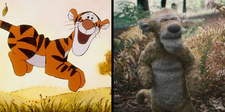 Christopher Robin Comparisons Tigger