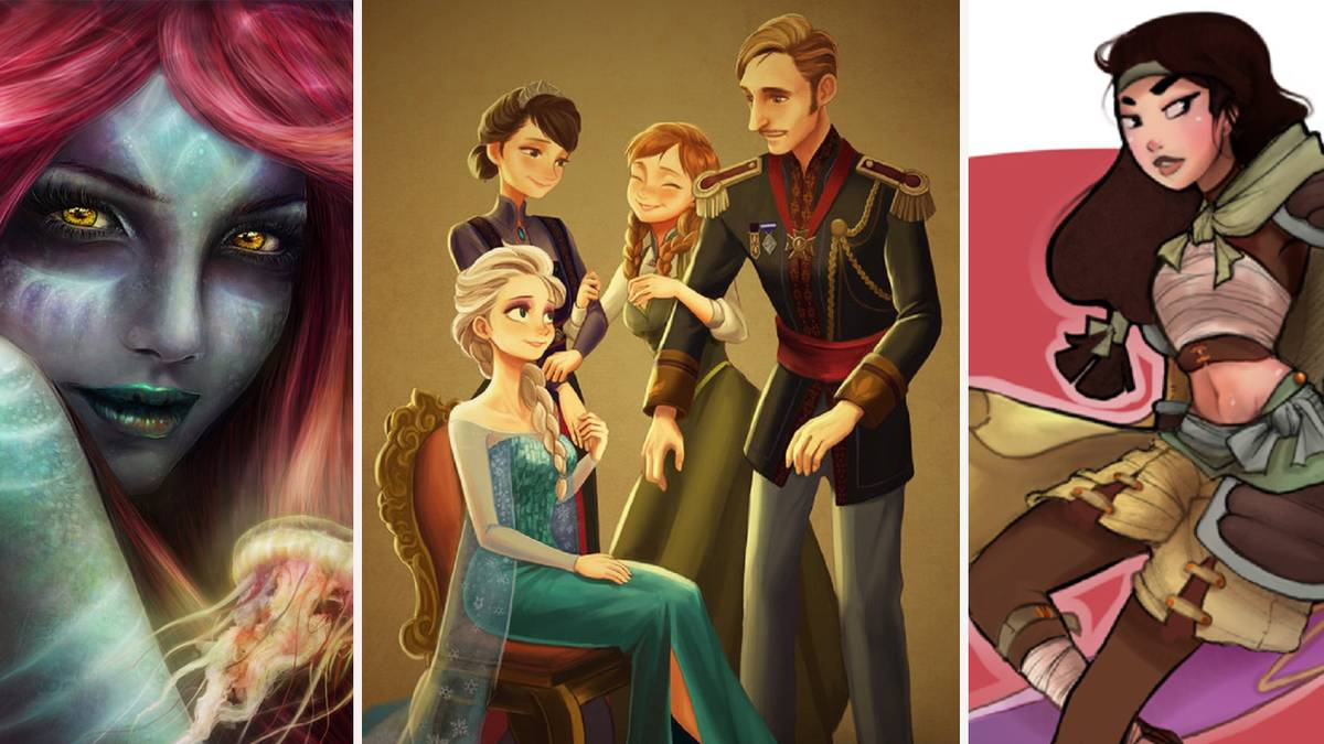 Disney Rastifan 25 Disney Fan Redesigns Way Better Than The Movies