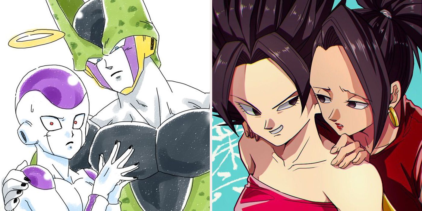 16 Fan Redesigns Of Unexpected Dragon Ball Couples Screenrant 
