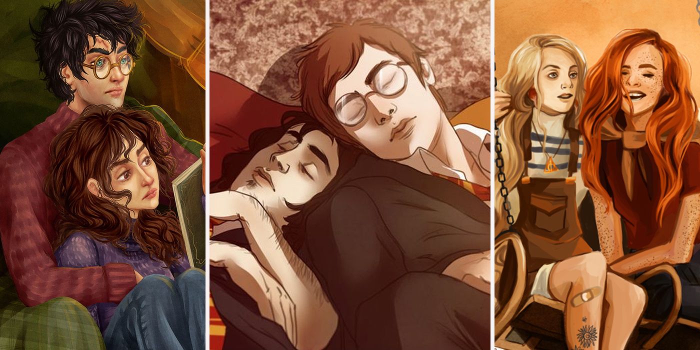 Here are some crazy redesigns of unexpected Harry Potter couples. 