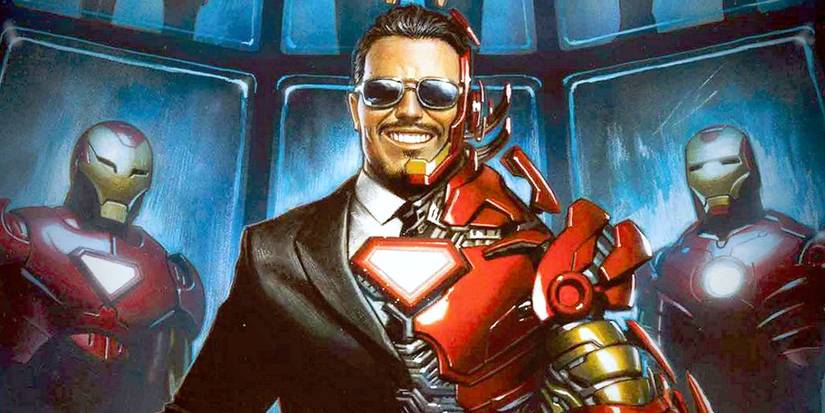 Iron Man Tony Stark Comic Cover