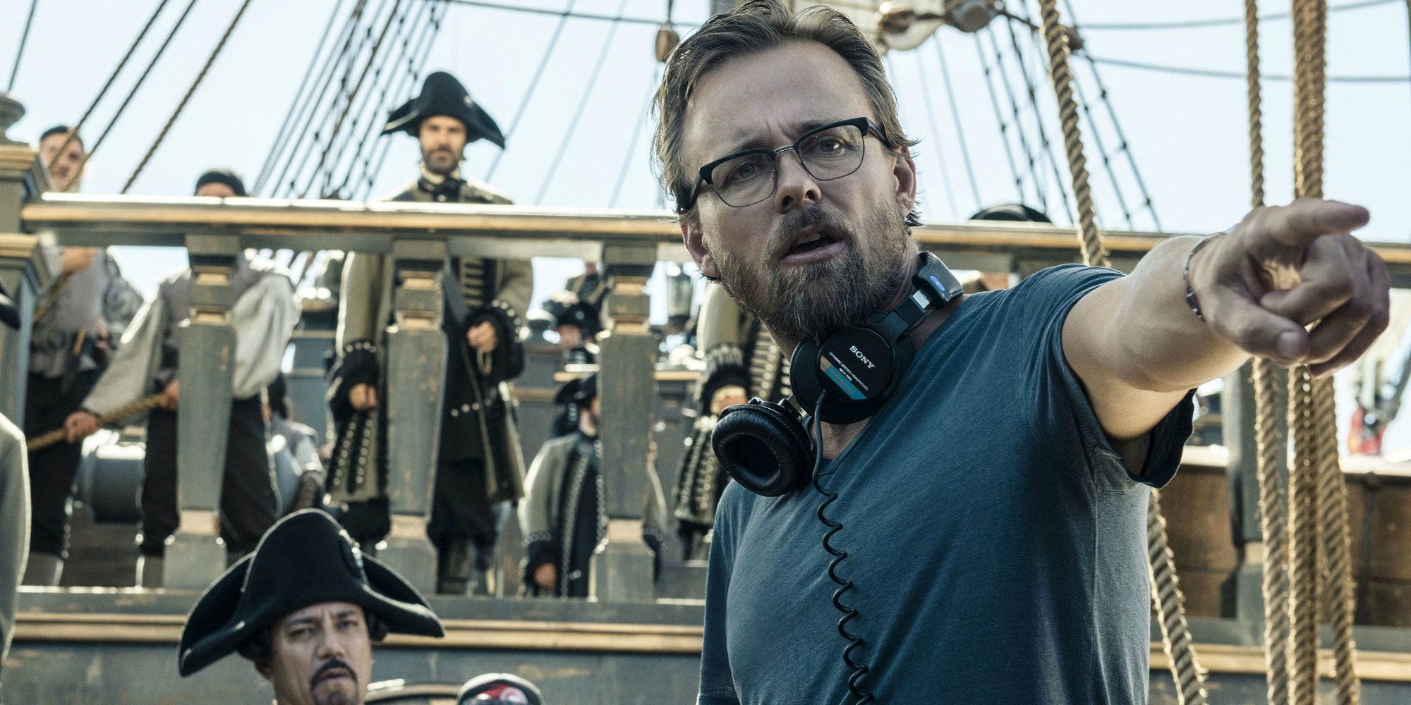 Joachim Rønning sul set dei Pirati dei Caraibi