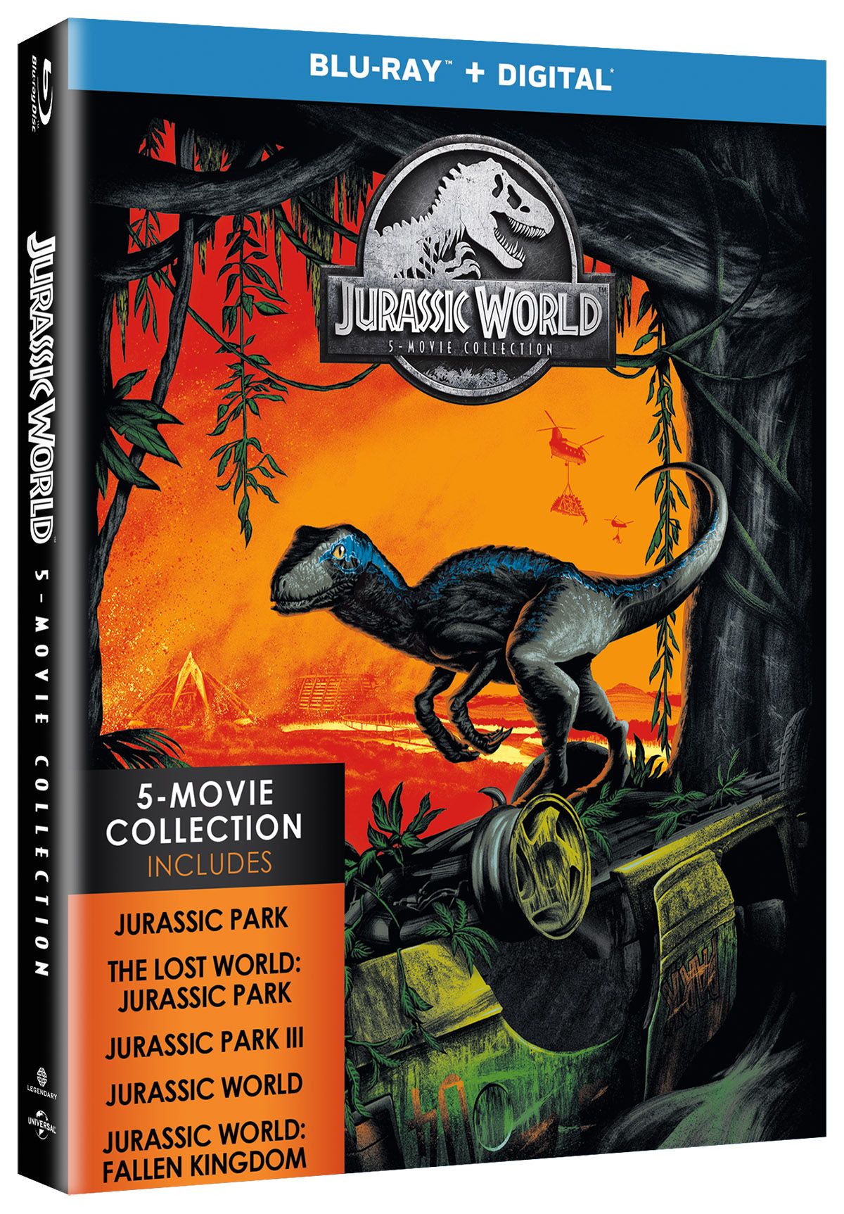 GIVEAWAY: Enter to Win Jurassic World 5-Movie Blu-ray Collection