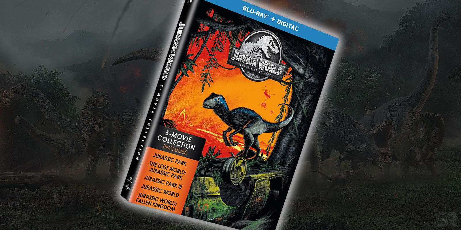 GIVEAWAY: Enter to Win Jurassic World 5-Movie Blu-ray Collection