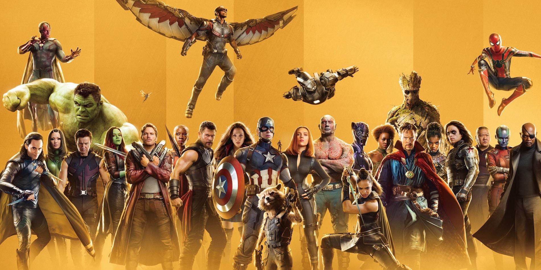 Marvel Studios MCU 10th Anniversary Poster Cast
