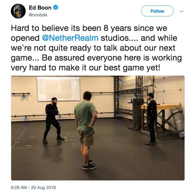 Mortal Kombat Studio is Definitely Working on a New Game