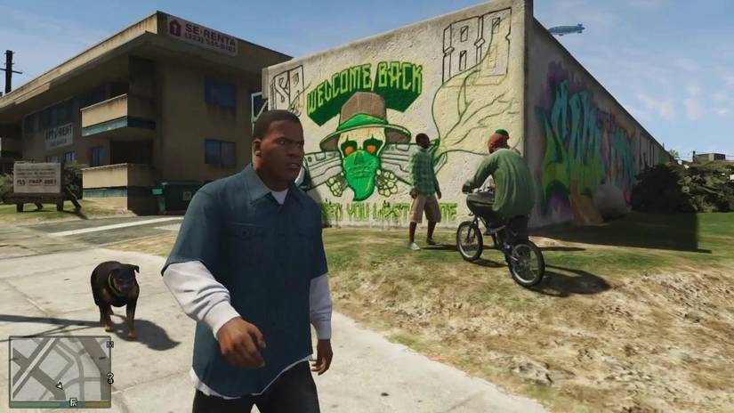 San Andreas in grand theft auto v